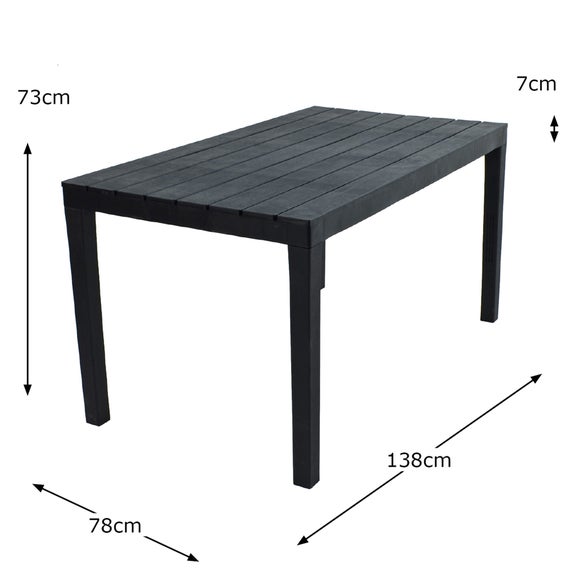 Trabella Roma Rectangular Table