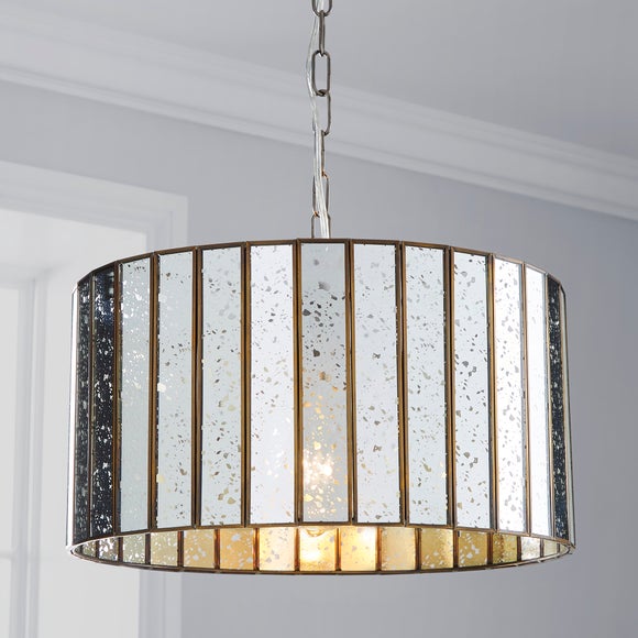 Seraphina Mercury Glass Pendant Light