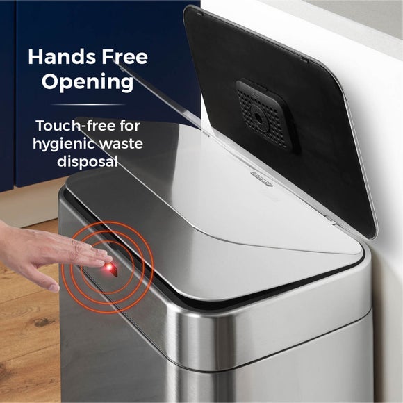 Tower 75L Rectangular Sensor Bin, product image 19