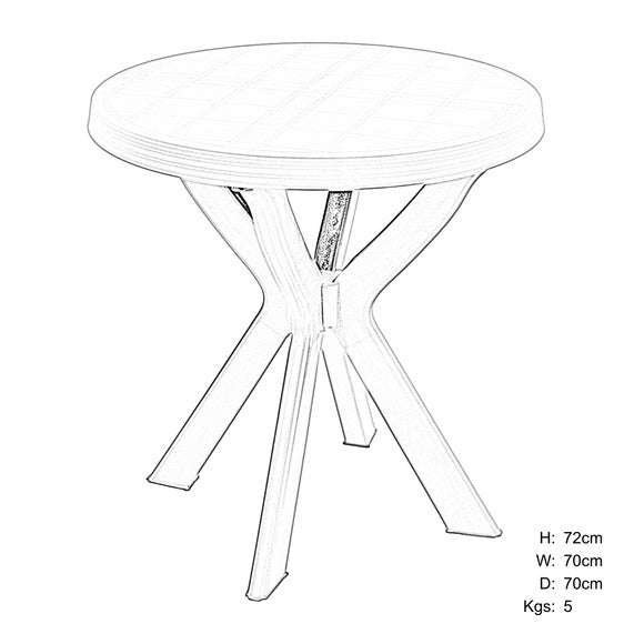 Tivoli 2 Seater Green Bistro Set with Parma Chairs