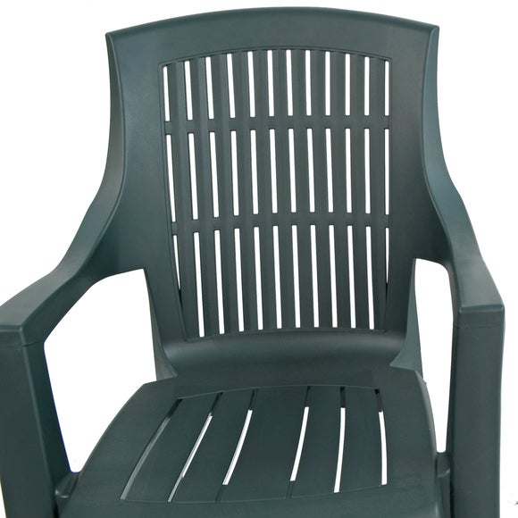 Tivoli 2 Seater Green Bistro Set with Parma Chairs