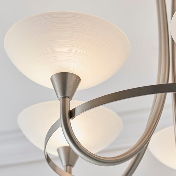 Vogue Cagney 5 Light Semi Flush Ceiling Light, product image 6