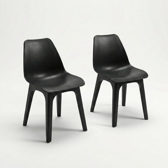 Eolo Pack of 2 Matte Chairs, product image 2