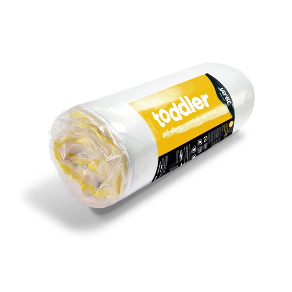 JayBe Toddler Medium Anti Allergy Pocket Sprung Mattress
