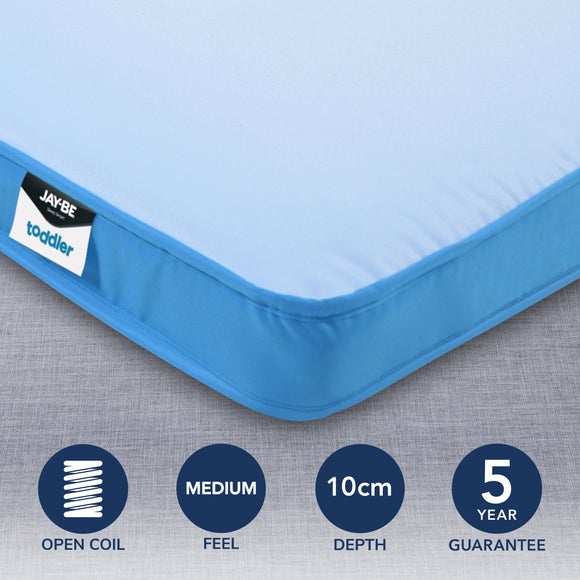 JayBe Toddler Medium Waterproof Foam Free Pocket Sprung Mattress