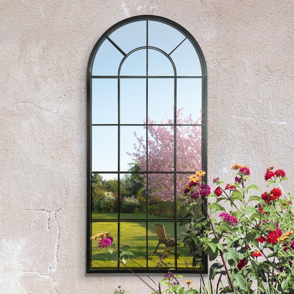 Lotus Indoor Outdoor Wall Mirror, product image 1