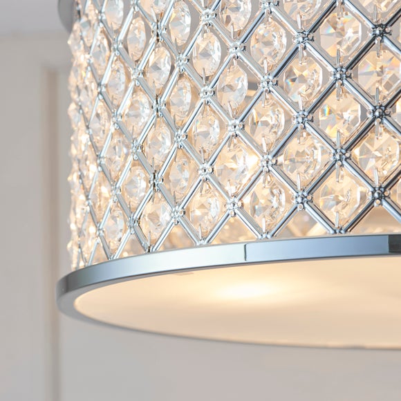 Vogue Hudson 3 Light Semi Flush Ceiling Light, product image 7