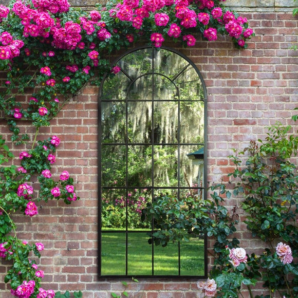 Lotus Indoor Outdoor Wall Mirror, product image 3