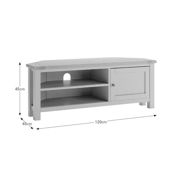 Olney Corner TV Unit for TVs up to 55"