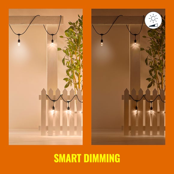 WiZ 48ft Smart Ambient Outdoor Festoon Lights