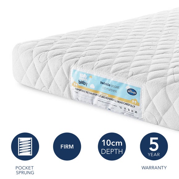 Silentnight Twinkle Pocket Cot Bed Mattress
