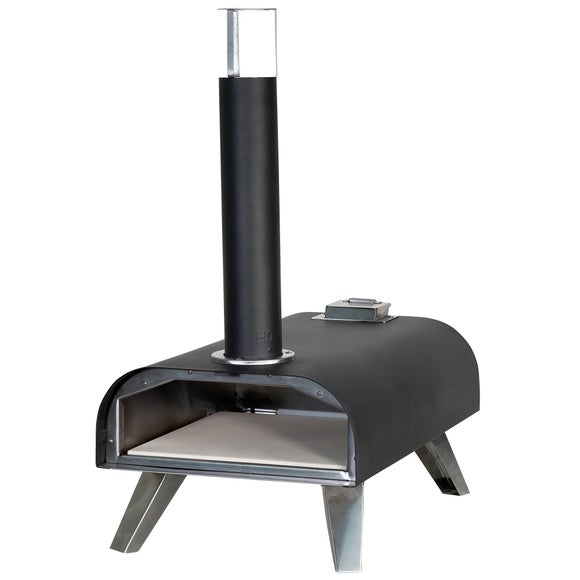 Zanussi Wood Pellet Pizza Oven with Paddle & Cover