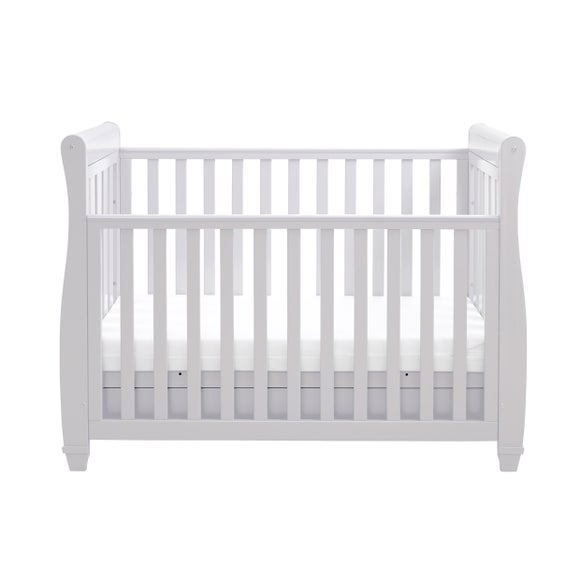 Babymore Eva Sleigh Cot Bed with Drawer, product image 7