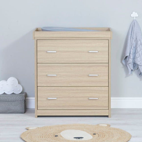 Babymore Luno Veni 3 Drawer Chest & Changing Unit, product image 1