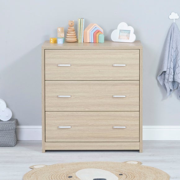 Babymore Luno Veni 3 Drawer Chest & Changing Unit, product image 3