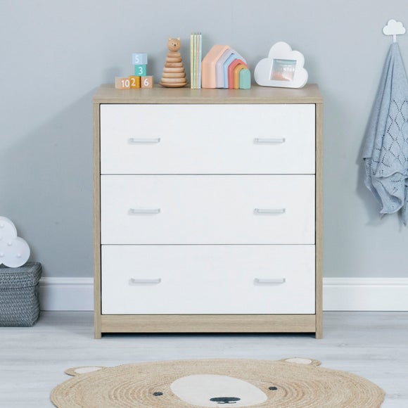 Babymore Luno Veni 3 Drawer Chest & Changing Unit, product image 7
