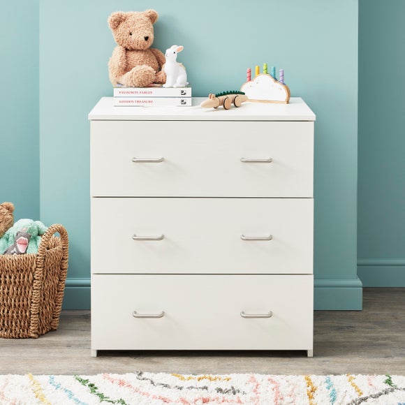 Babymore Caro 3 Drawer Chest & Changing Unit, product image 7