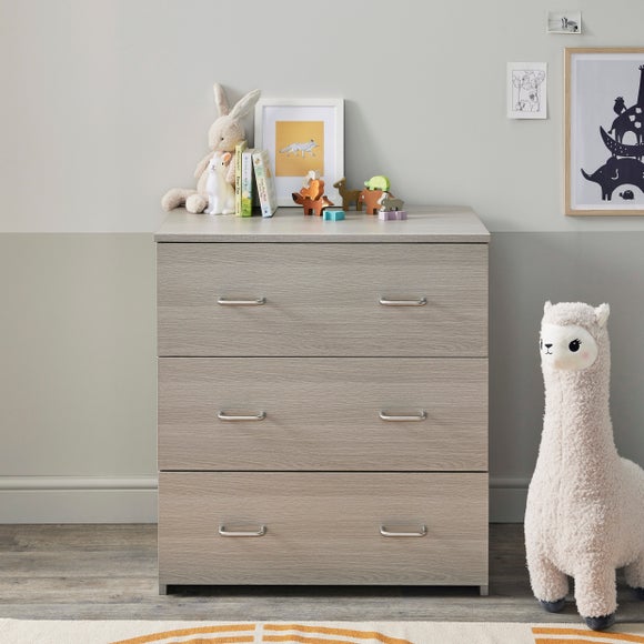 Babymore Caro 3 Drawer Chest & Changing Unit, product image 3