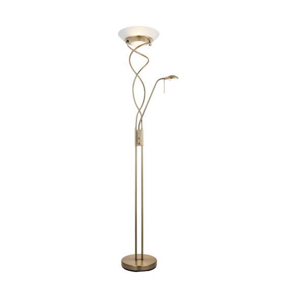 Vogue Lukas Uplighter Mother & Child Metal Floor Lamp, product image 9