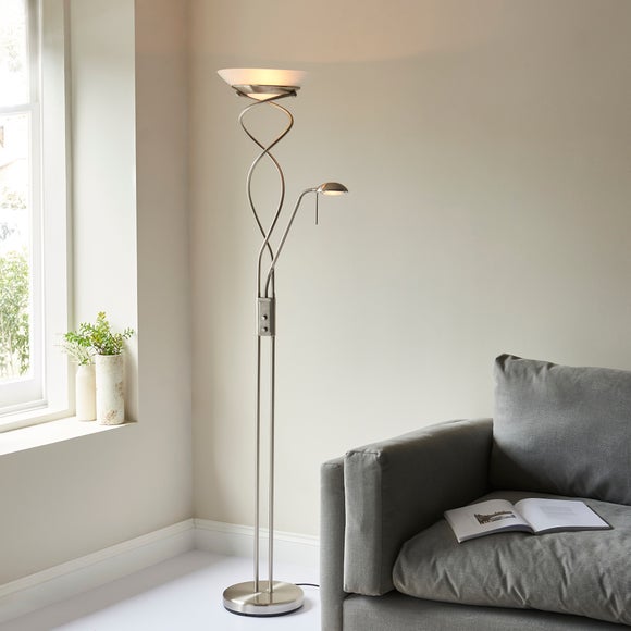 Vogue Lukas Uplighter Mother & Child Metal Floor Lamp, product image 11