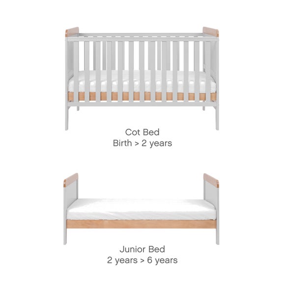 Tutti Bambini Rio Cot Bed with Cot Top Changer and Mattress, product image 22