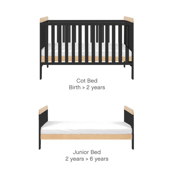 Tutti Bambini Rio Cot Bed with Cot Top Changer and Mattress, product image 4
