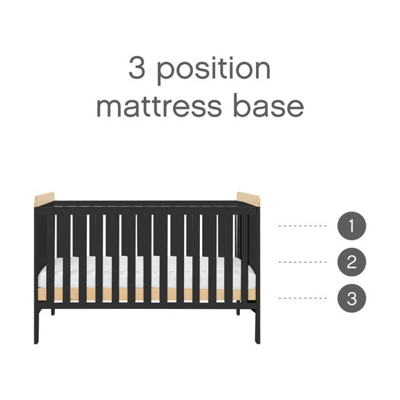 Tutti Bambini Rio Cot Bed with Cot Top Changer and Mattress, product image 5