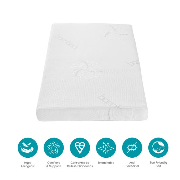 Tutti Bambini Natural Coir Fibre Cot Mattress, product image 11