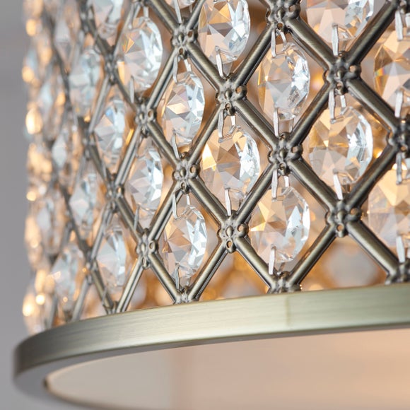 Vogue Hudson 3 Light Semi Flush Ceiling Light, product image 12