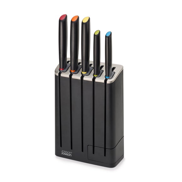 Joseph Joseph Pack of 5 Slimblock Knife Set