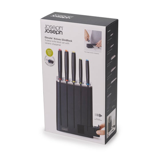 Joseph Joseph Pack of 5 Slimblock Knife Set