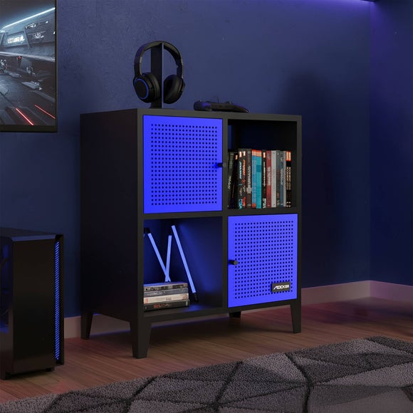 X Rocker Mesh Tek 4 Cube Storage Unit