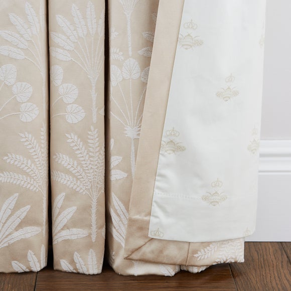 Dorma Luxe Palms Pencil Pleat Blackout Curtains, product image 12