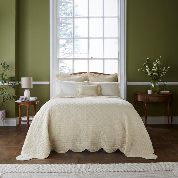Dorma Soft Scalloped Bedspread, product image 16