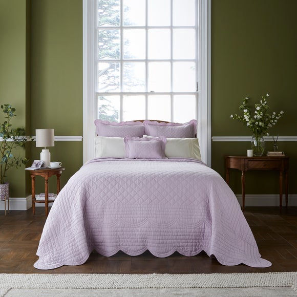 Dorma Soft Scalloped Bedspread, product image 10