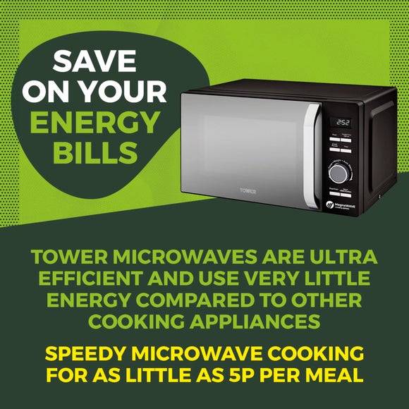 TOWER Cavaletto 20L Manual Microwave, product image 13
