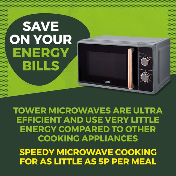 TOWER Cavaletto 20L Manual Microwave, product image 3