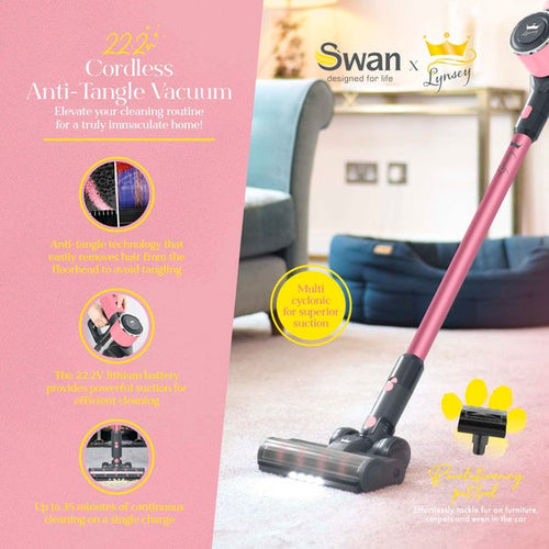 22.2V Cordless Anti Tangle Vacuum Cleaner