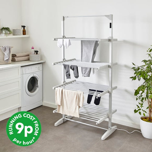 4 Tier Heated Airer