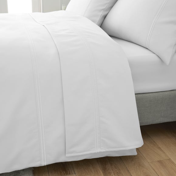 Dorma Egyptian Cotton Sateen 1200 Thread Count Flat Sheet, product image 9