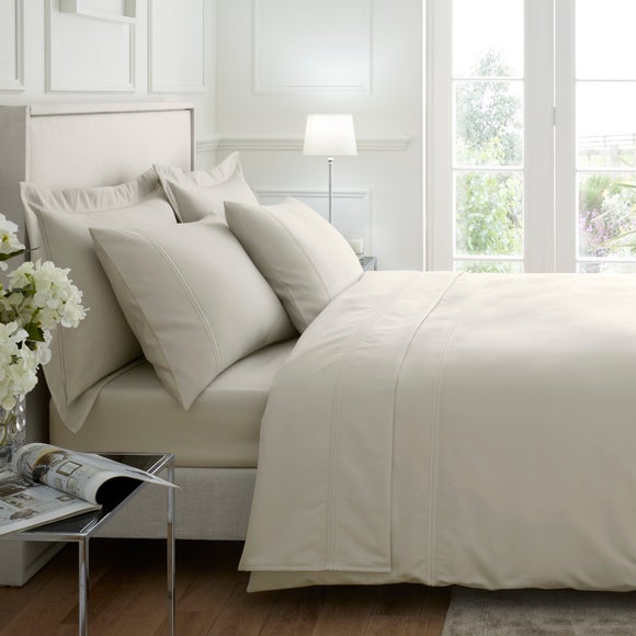 Dorma Egyptian Cotton Sateen 1200 Thread Count Flat Sheet, product image 8