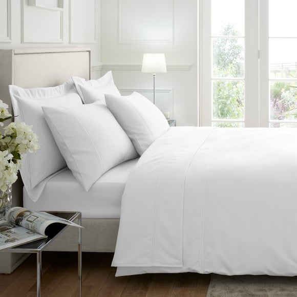 Dorma Egyptian Cotton Sateen 1200 Thread Count Flat Sheet, product image 6
