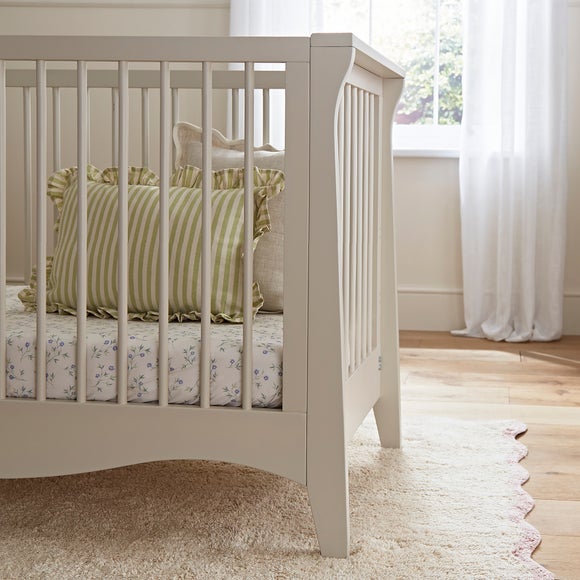 CuddleCo Clara Mini Cot Bed, Cashmere