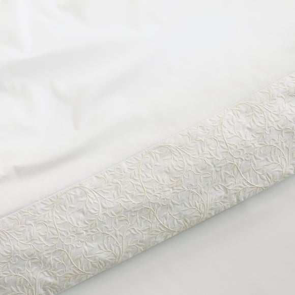 Dorma Elmley Embroidered 100% Cotton Sateen Duvet Cover & Pillowcase Set, product image 12