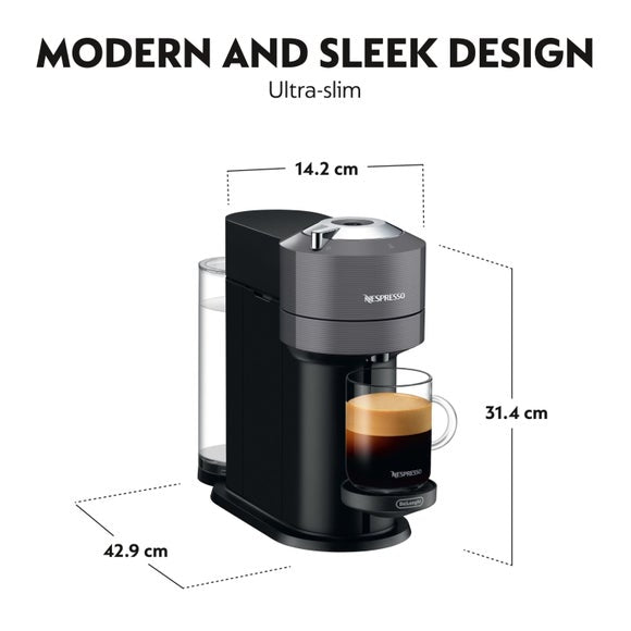 Nespresso Vertuo Next Coffee Machine with Aeroccino Milk Frother, product image 9
