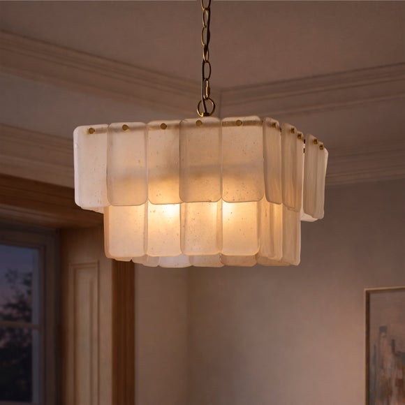 Everly 6 Light 2 Tier Adjustable Pendant Light
