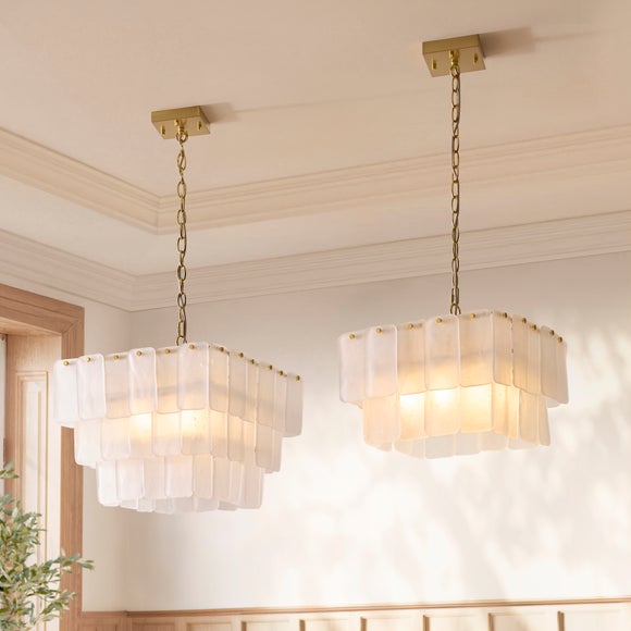 Everly 6 Light 2 Tier Adjustable Pendant Light