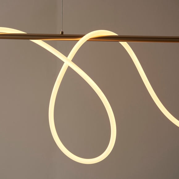 Return - Vogue Aletta Modern Adjustable LED Pendant Light
