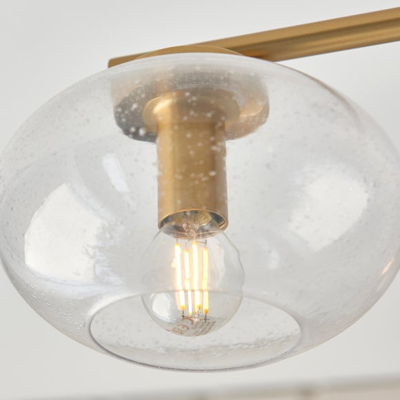 Vogue Jarred 5 Light Semi Flush Ceiling Light
