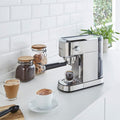 Morphy Richards Stainless Steel Traditional Compact Pump Espresso Coffee Machine